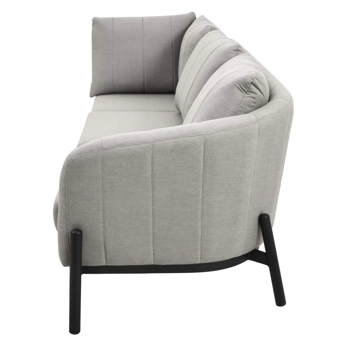 Pacific Lifestyle Nevada Putty Large Outdoor Corner Seating Set with Adjustable Table - Image 6