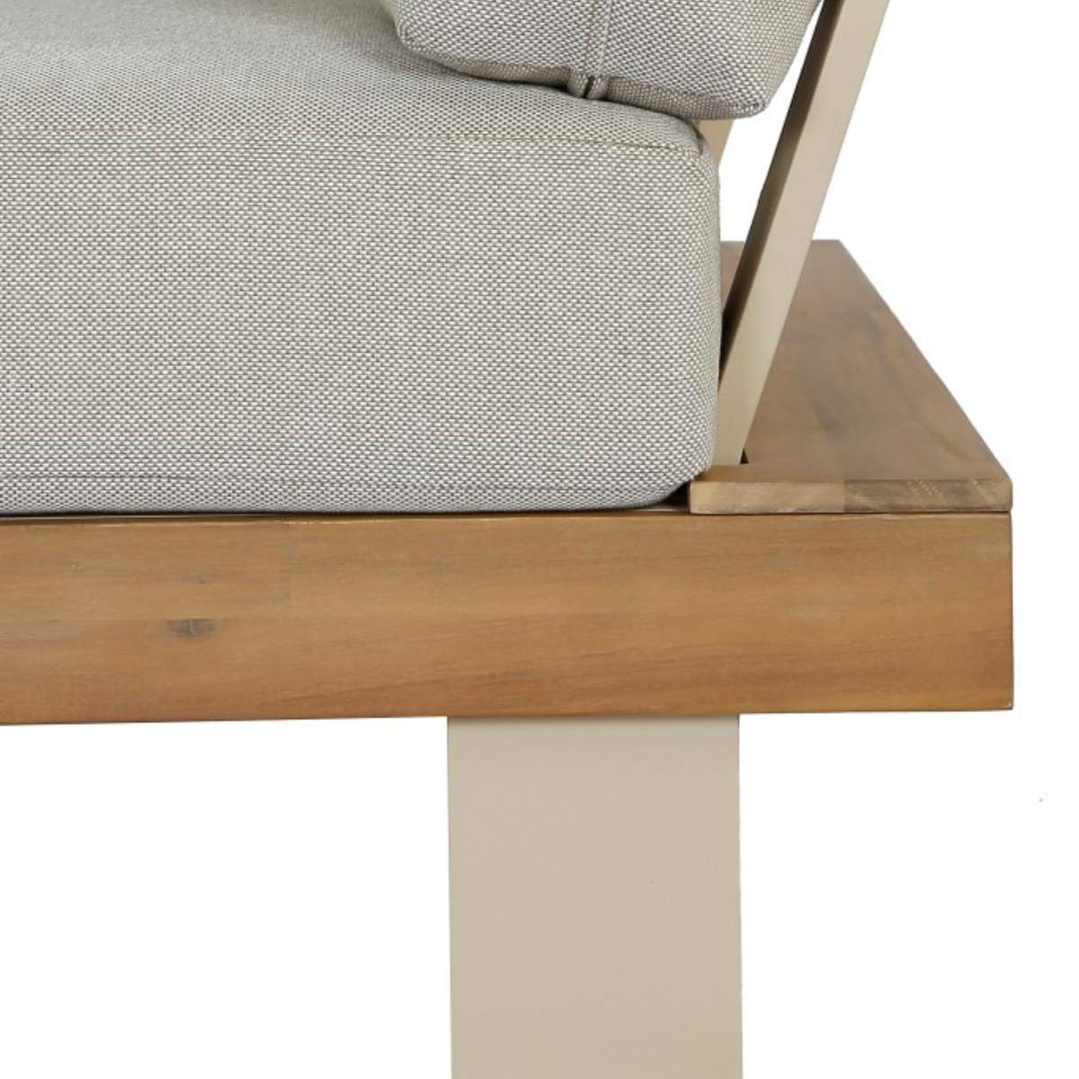 Pacific Lifestyle Osaka Latte Outdoor Corner Seating Set - Image 15