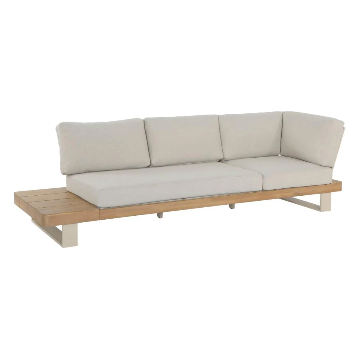Pacific Lifestyle Osaka Latte Outdoor Corner Seating Set - Image 4