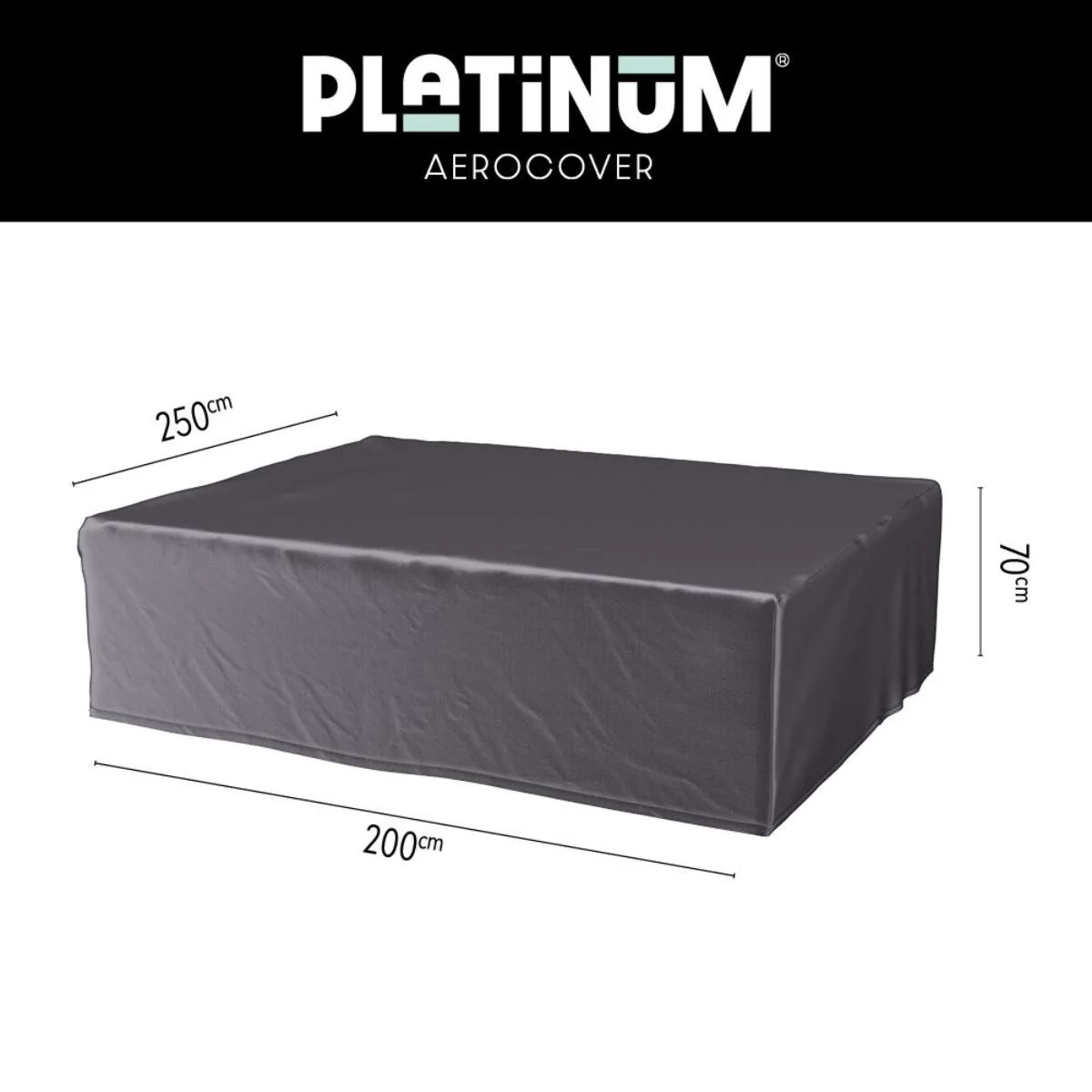 Pacific Lifestyle Outdoor Seating Set Aerocover 250 x 200 x70cm high - Image 4