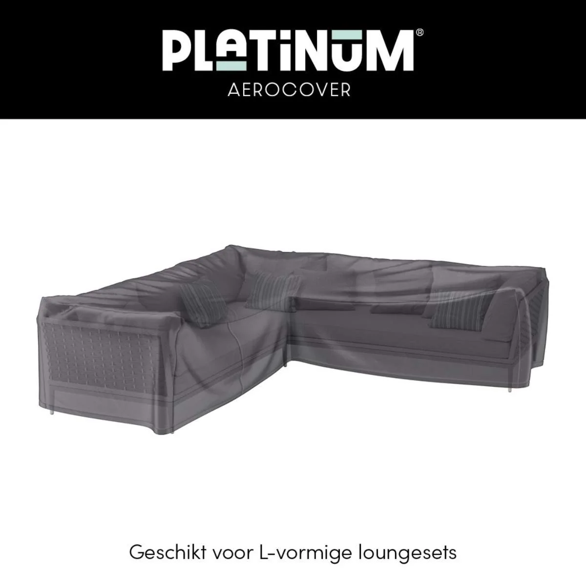 Pacific Lifestyle Outdoor Seating Set Aerocover Right Hand L-Shape 330 x 255 x 100 x 70 - Image 4
