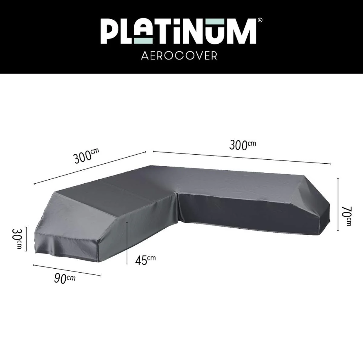 Pacific Lifestyle Platform Aerocover 300x300x90xH30/45/70cm high - Image 4