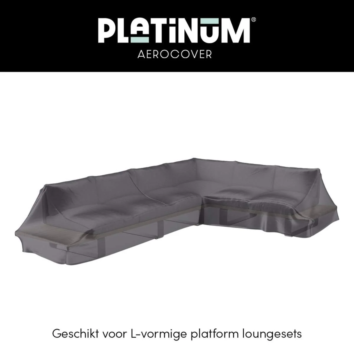 Pacific Lifestyle Platform Aerocover Left Hand 350x275x90xH30/45/70cm high - Image 2