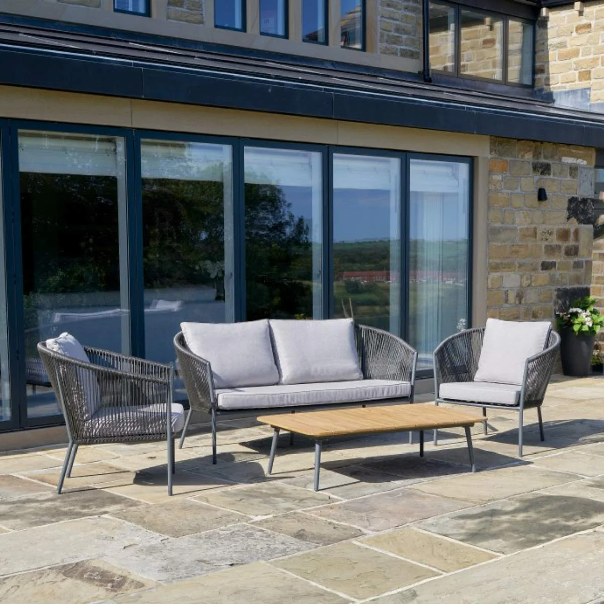Pacific Lifestyle Reims Outdoor Seating Set - Image 25