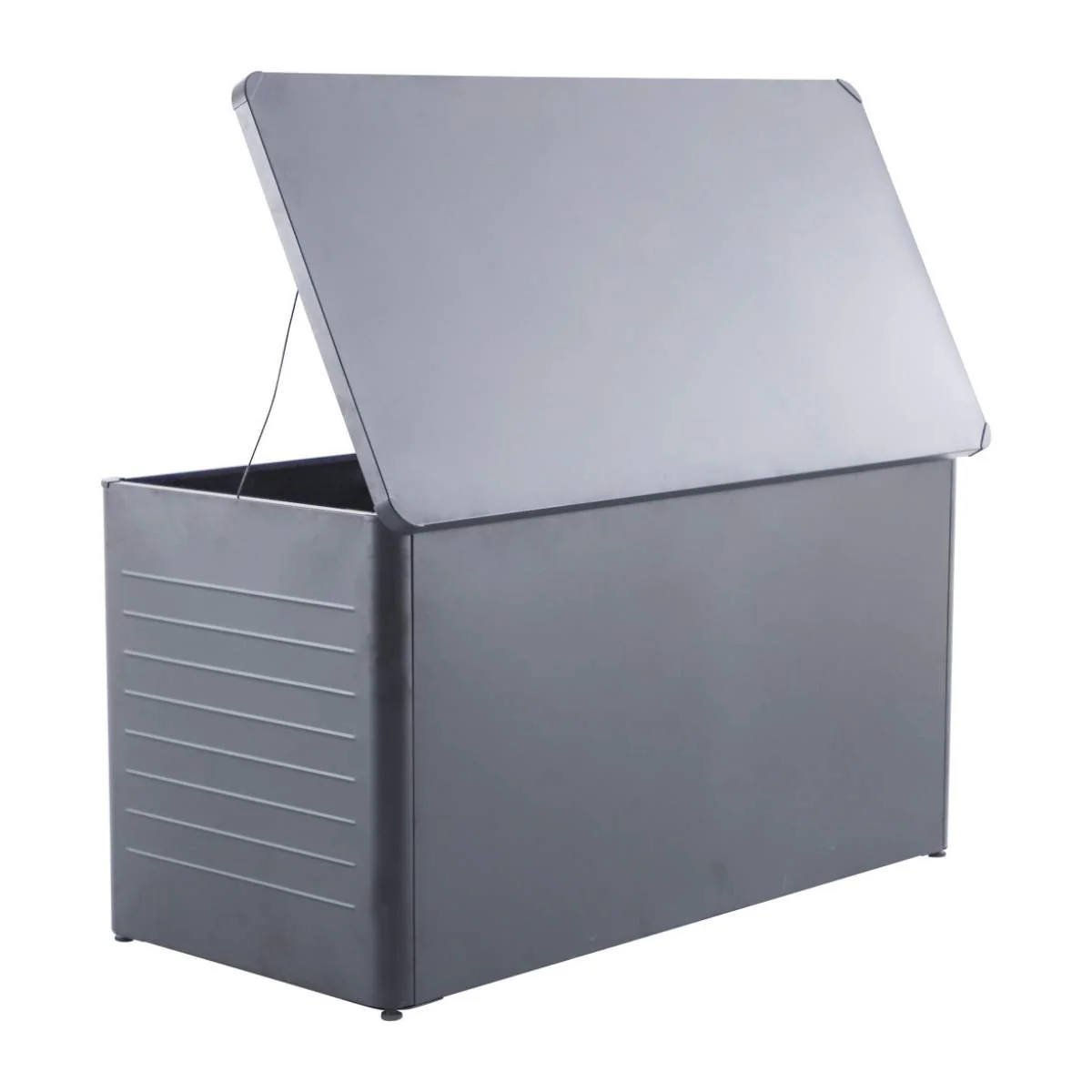 Pacific Lifestyle Rhode Island Large Galvanised Steel Cushion Box Anthracite - Image 5