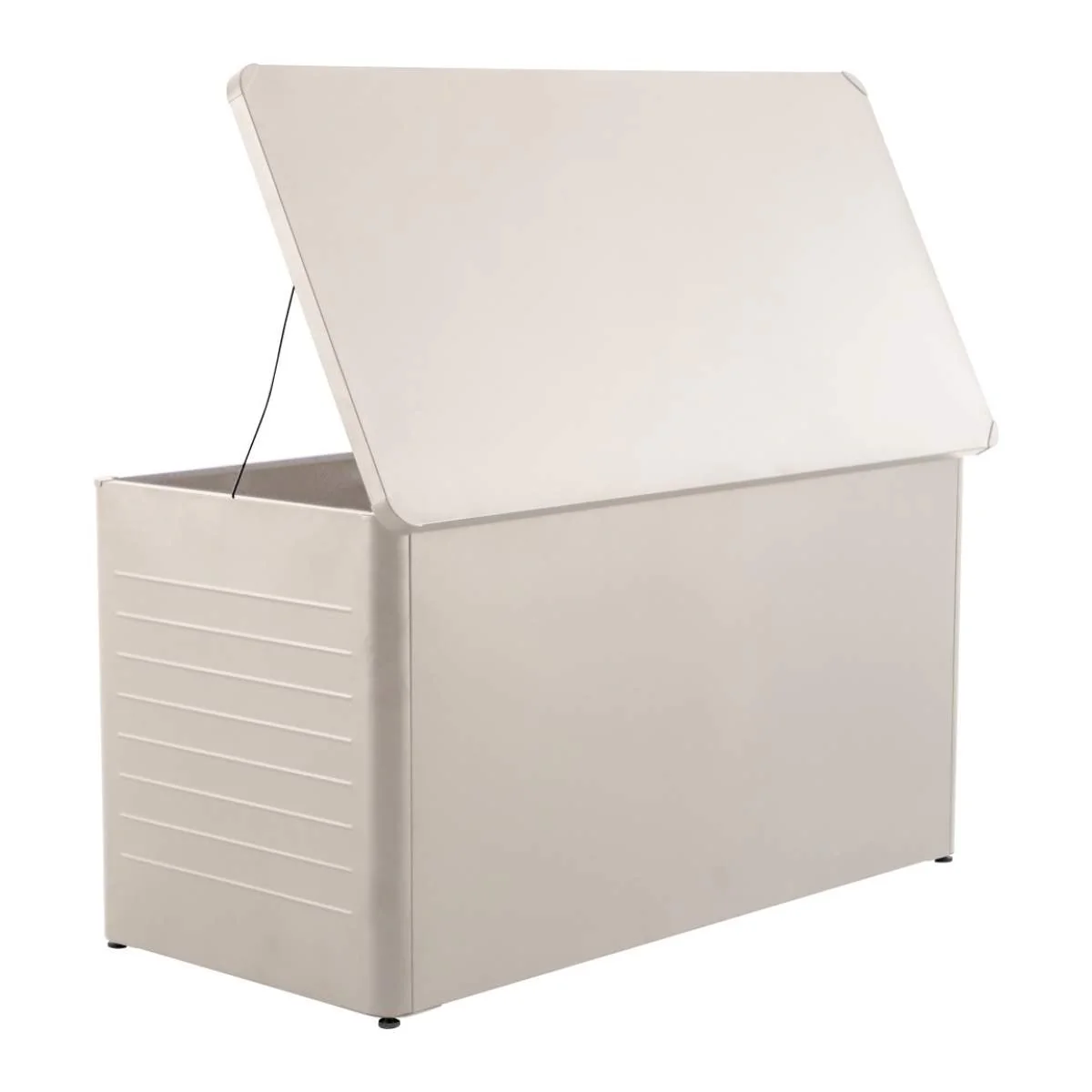 Pacific Lifestyle Rhode Island Large Galvanised Steel Cushion Box Pebble - Image 5