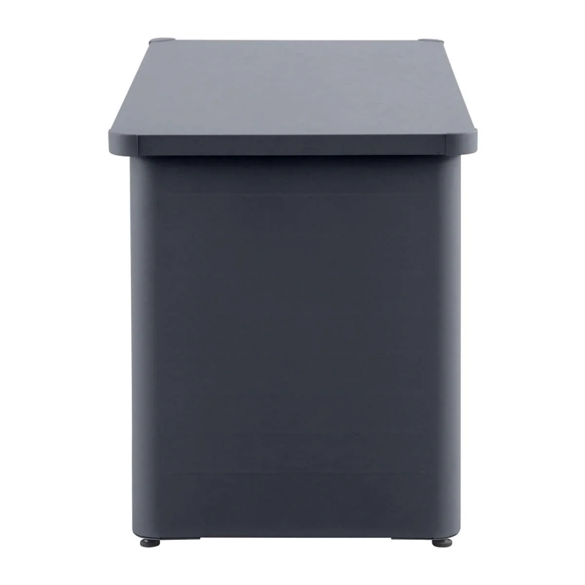 Pacific Lifestyle Rhode Island Small Galvanised Steel Cushion Box Anthracite - Image 4