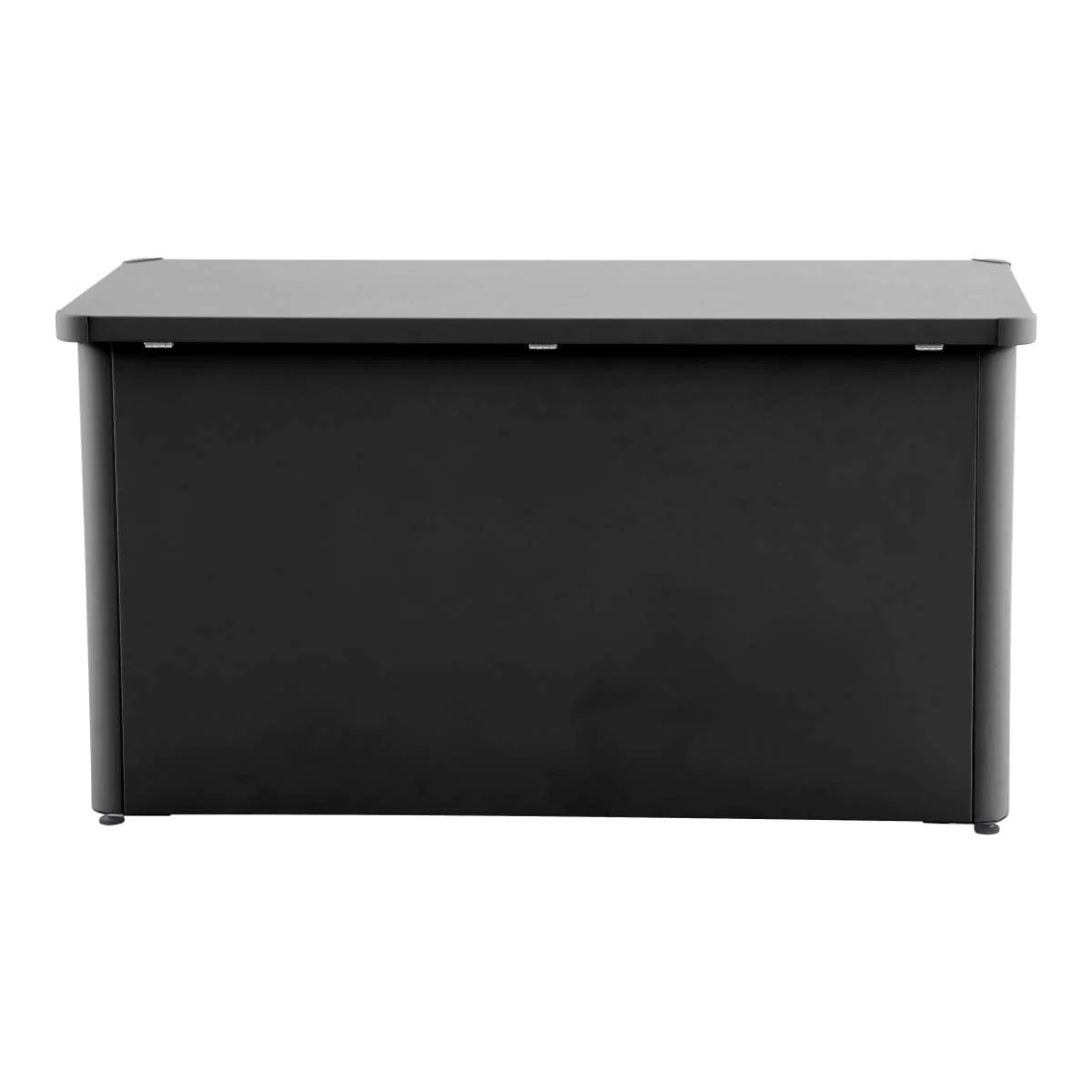 Pacific Lifestyle Rhode Island Small Galvanised Steel Cushion Box Black - Image 2