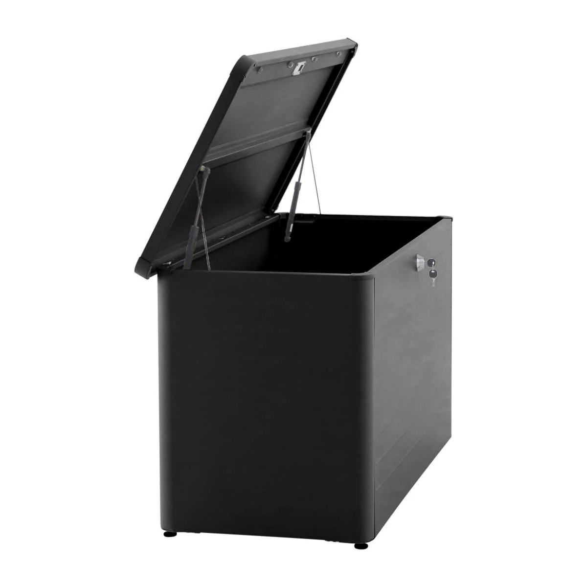 Pacific Lifestyle Rhode Island Small Galvanised Steel Cushion Box Black - Image 8
