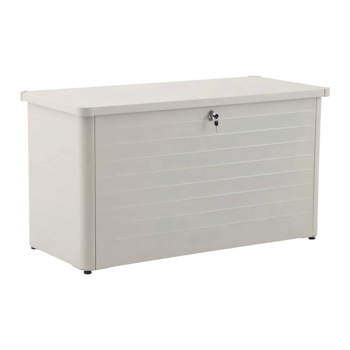 Pacific Lifestyle Rhode Island Small Galvanised Steel Cushion Box Pebble