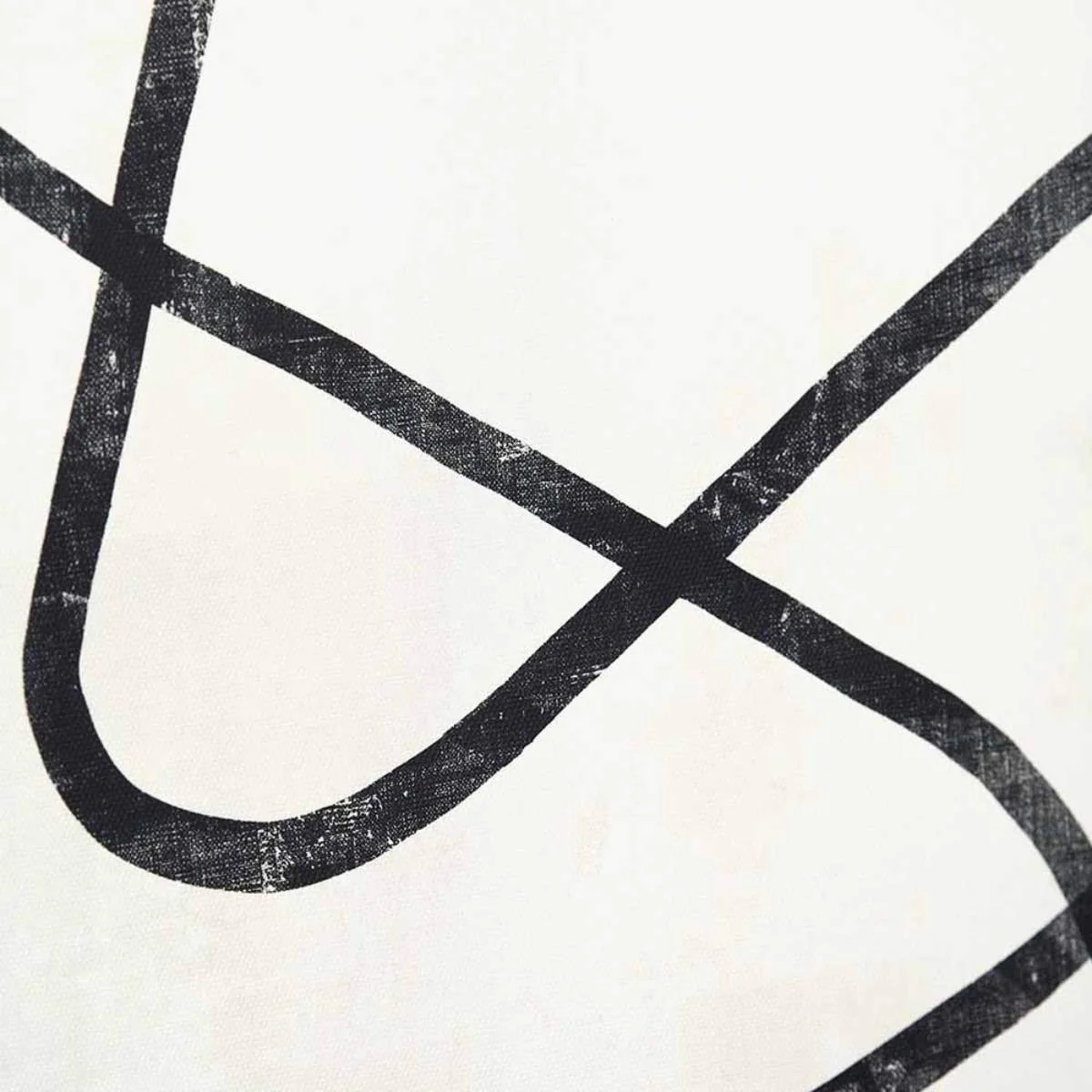 Pacific Lifestyle S/2 Black Squiggle Print Canvases with Black Frames - Image 6