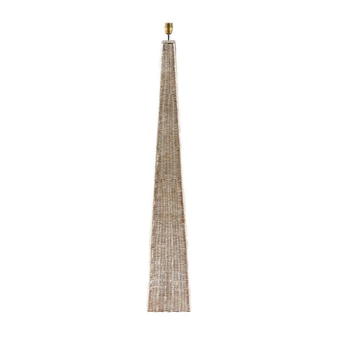 Pacific Lifestyle Seacomb Rattan Pyramid Floor Lamp Base - Image 3