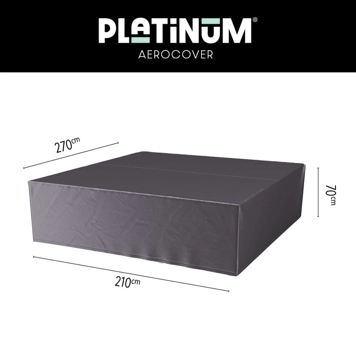 Pacific Lifestyle Seating Set Aerocover 270 x 210 x 70cm high - Image 4