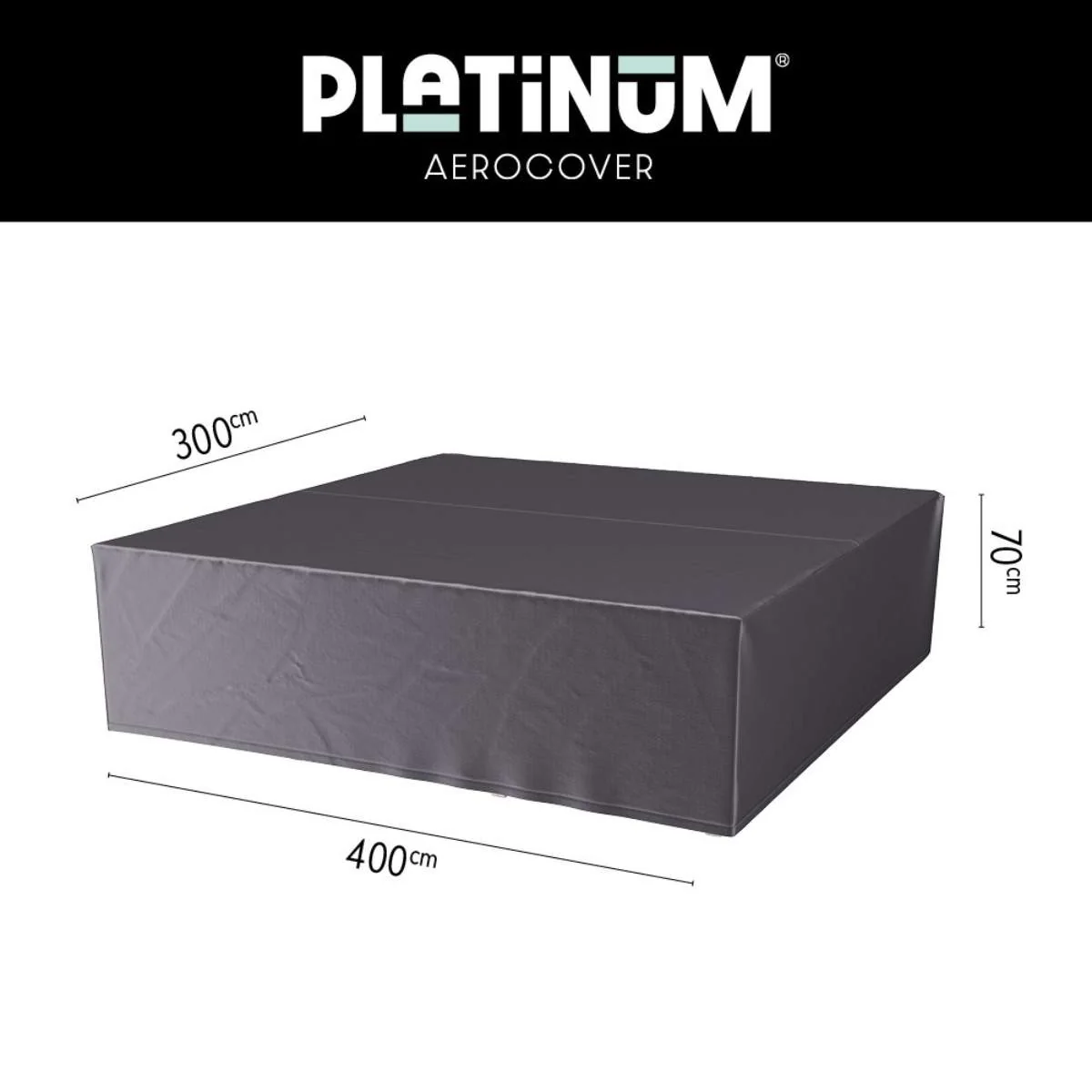 Pacific Lifestyle Seating Set Aerocover 400 x 300 x 70cm high - Image 5