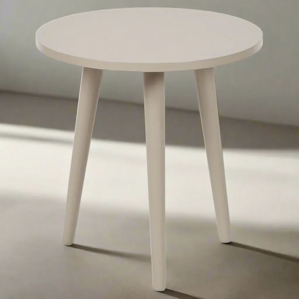 Pacific Lifestyle Sivert Putty Pine Wood Side Table - Image 2