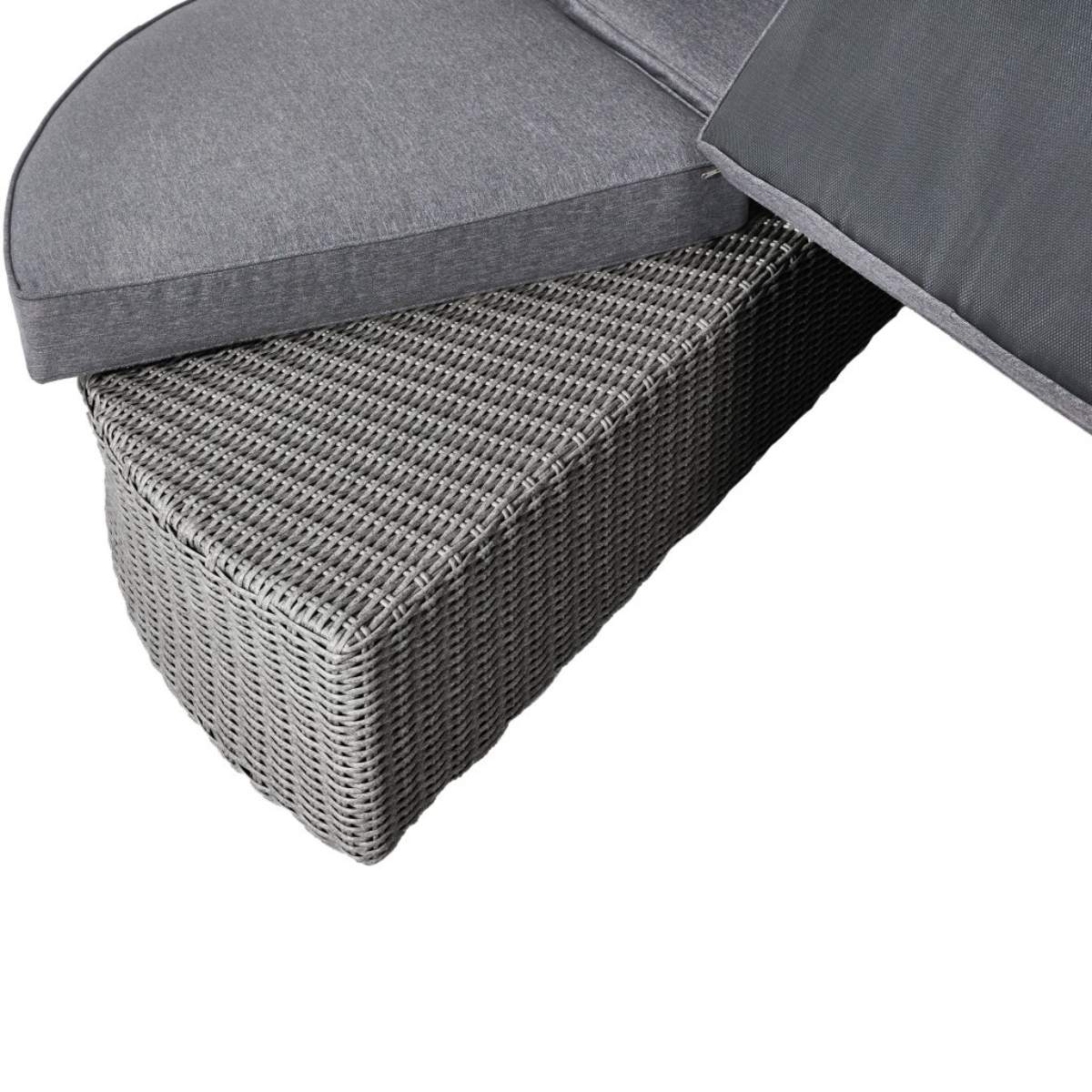 Pacific Lifestyle Slate Grey Bermuda Day Bed - Image 14