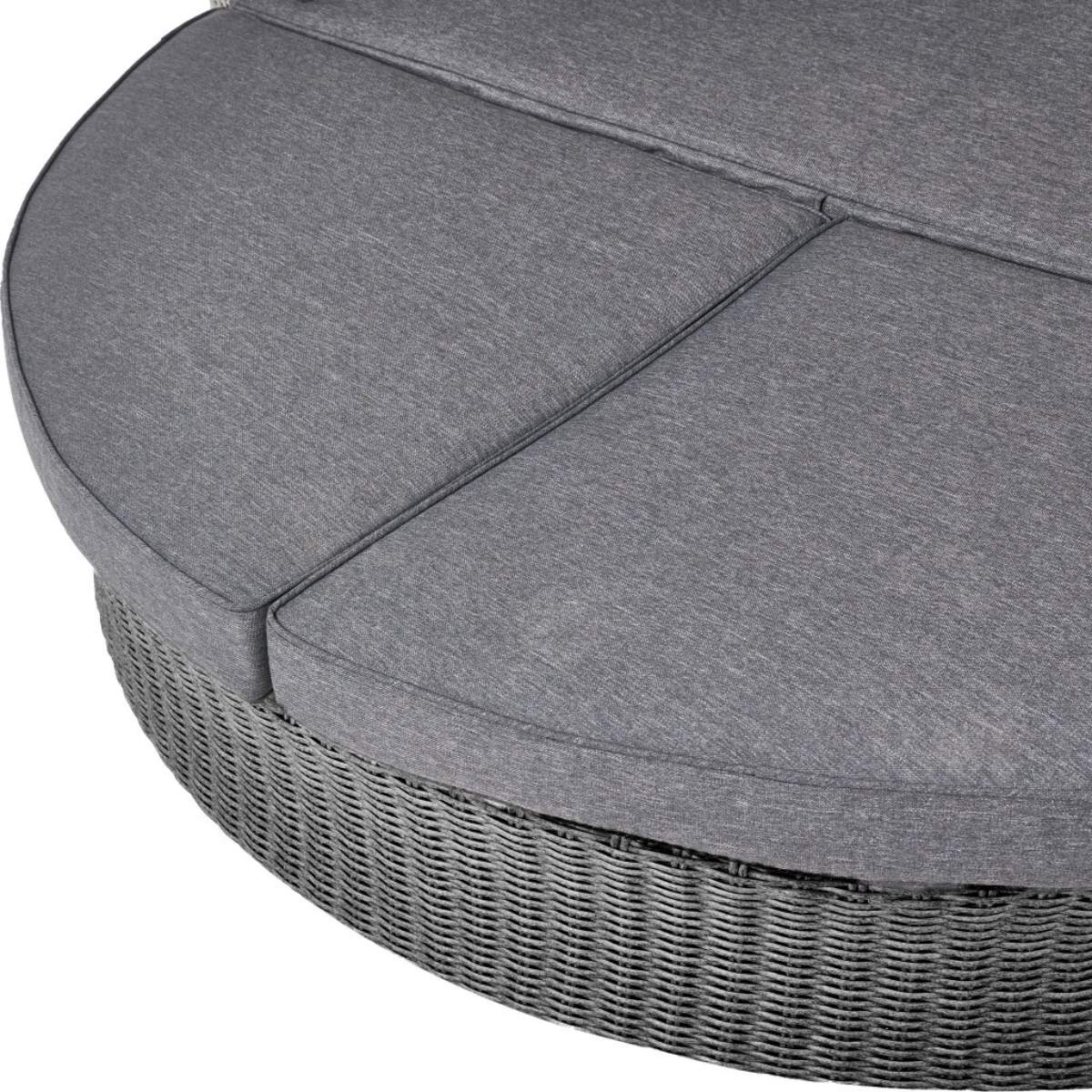 Pacific Lifestyle Slate Grey Bermuda Day Bed - Image 15