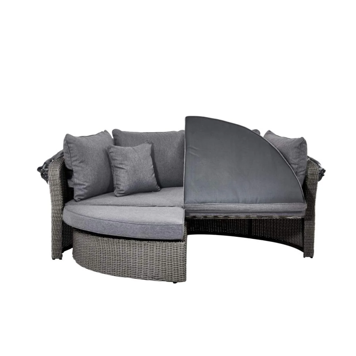 Pacific Lifestyle Slate Grey Bermuda Day Bed - Image 18