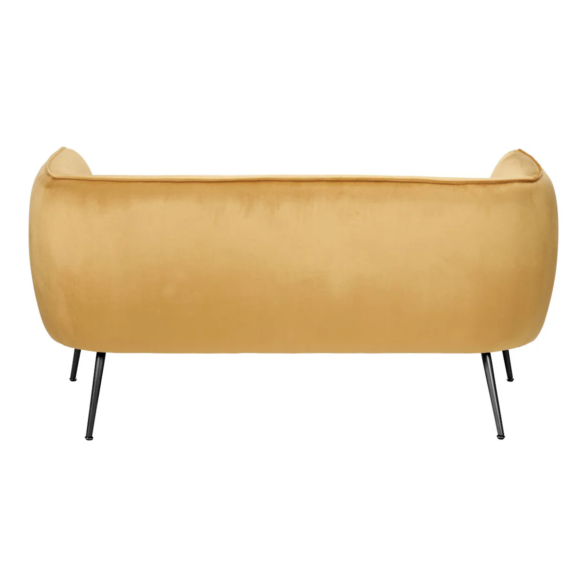 Pacific Lifestyle Soren Gold Velvet and Metal Sofa - Image 9