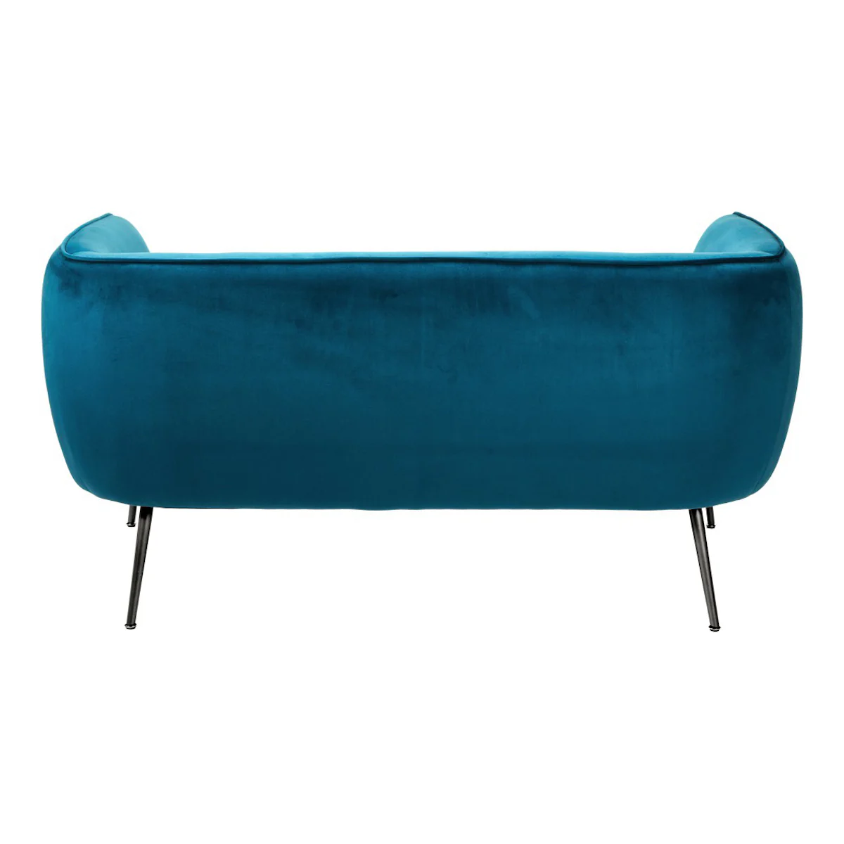 Pacific Lifestyle Soren Sapphire Blue Velvet and Metal Sofa - Image 10
