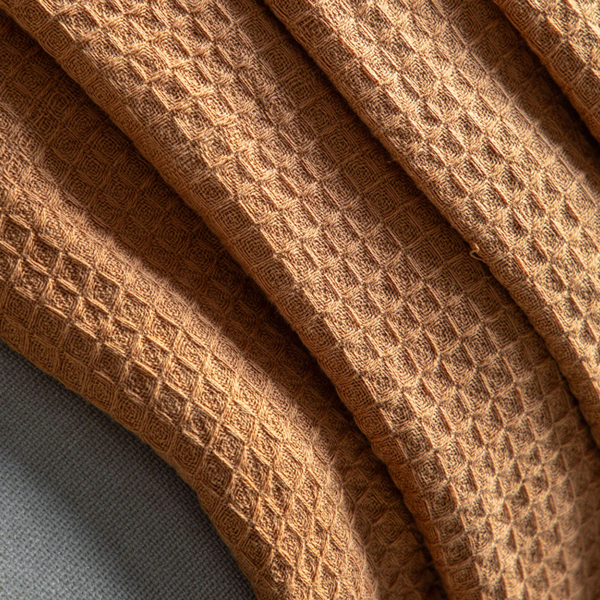 Gallery Direct Stitched Border Waffle Throw - Image 6