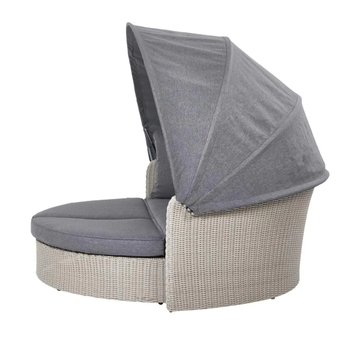 Pacific Lifestyle Stone Grey Bermuda Day Bed - Image 4