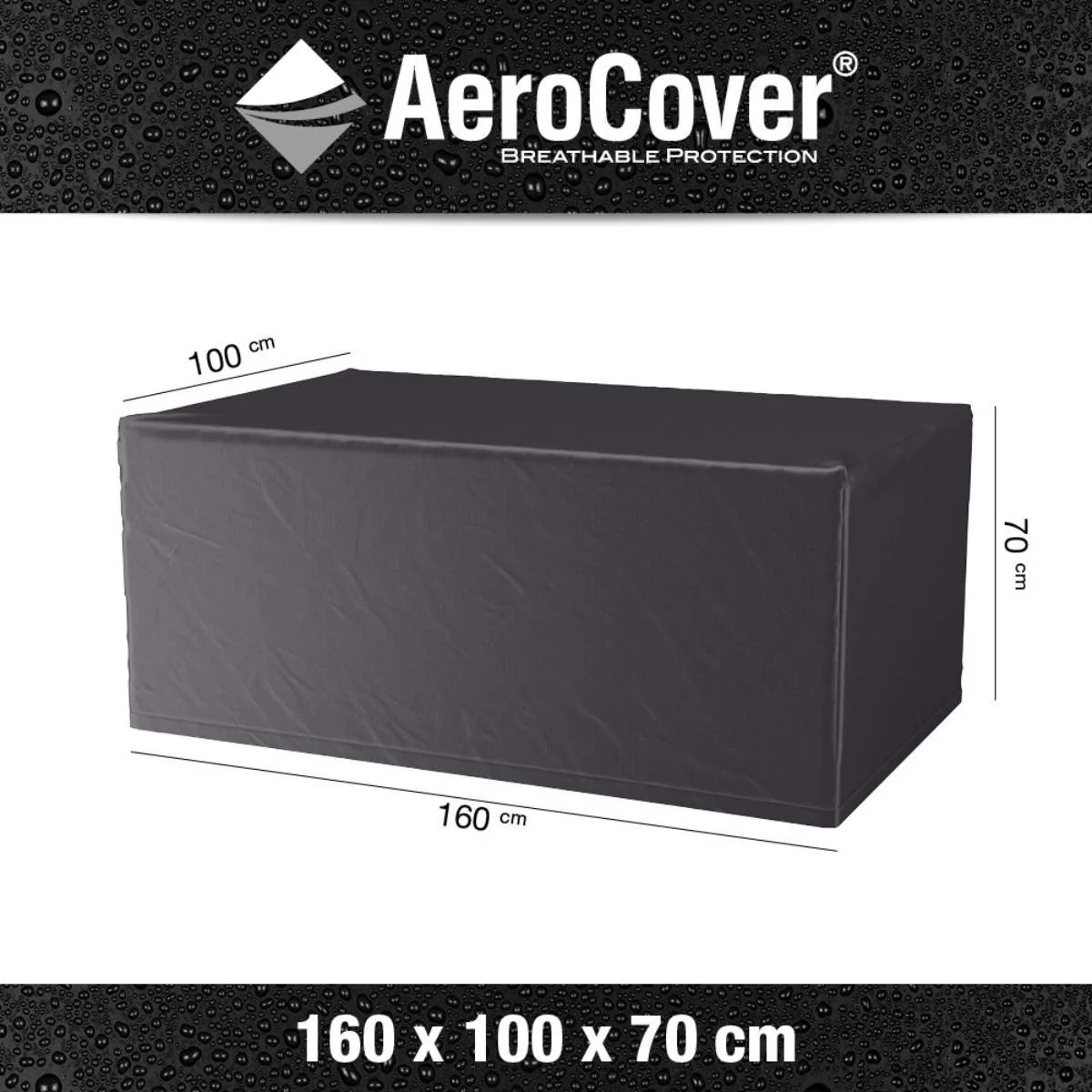 Pacific Lifestyle Table Aerocover 160x100x70cm high - Image 2