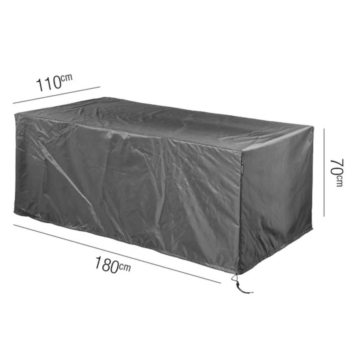 Pacific Lifestyle Table Aerocover 180x110x70cm high - Image 5