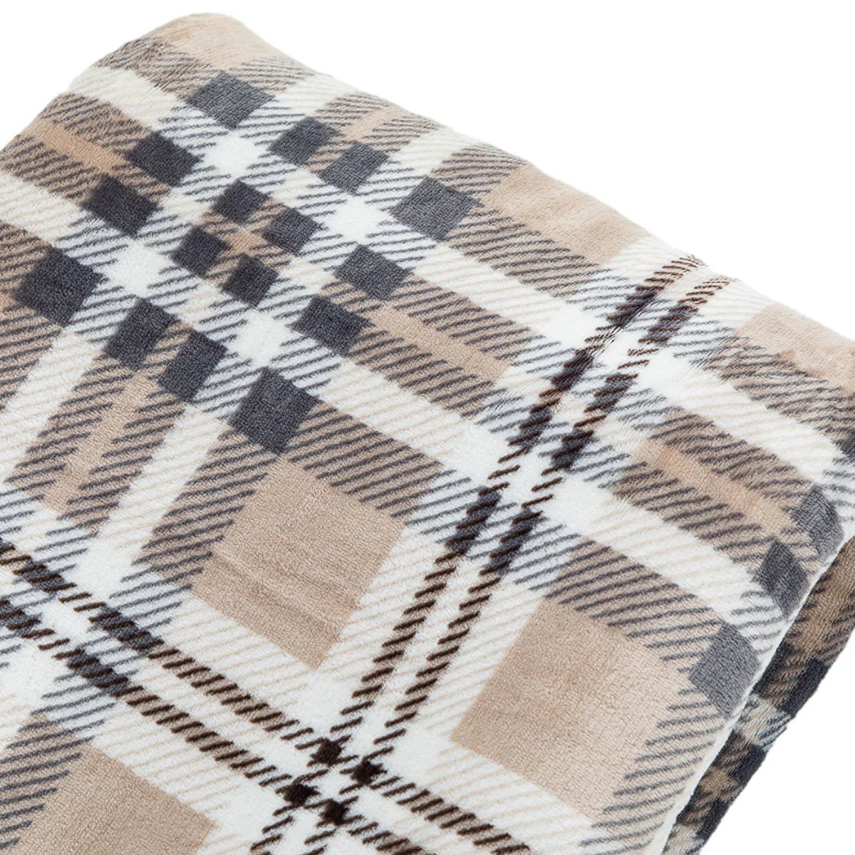 Gallery Direct Tartan Sherpa Throw - Image 8