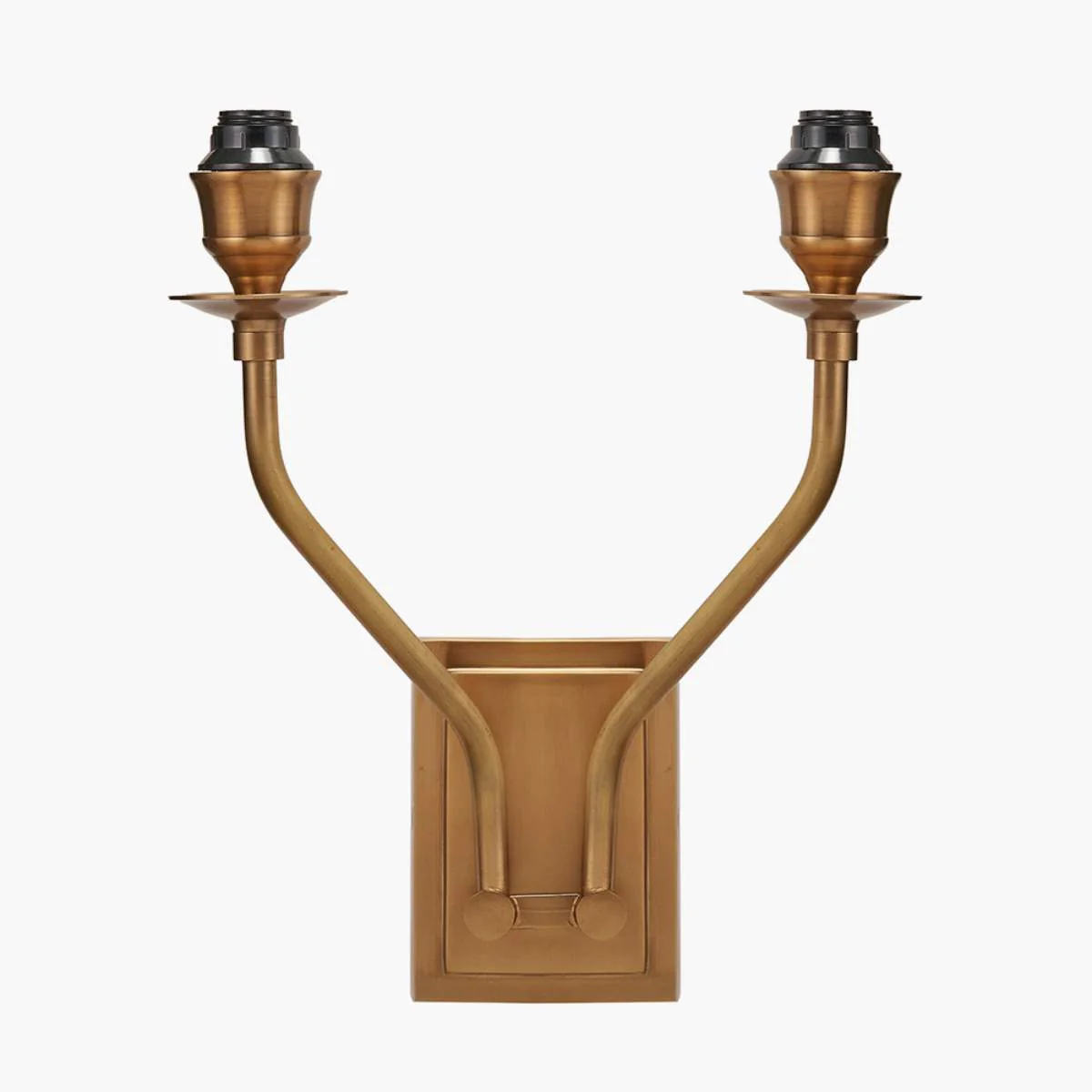 Pacific Lifestyle Tatiana Antique Brass Metal Double Wall Light