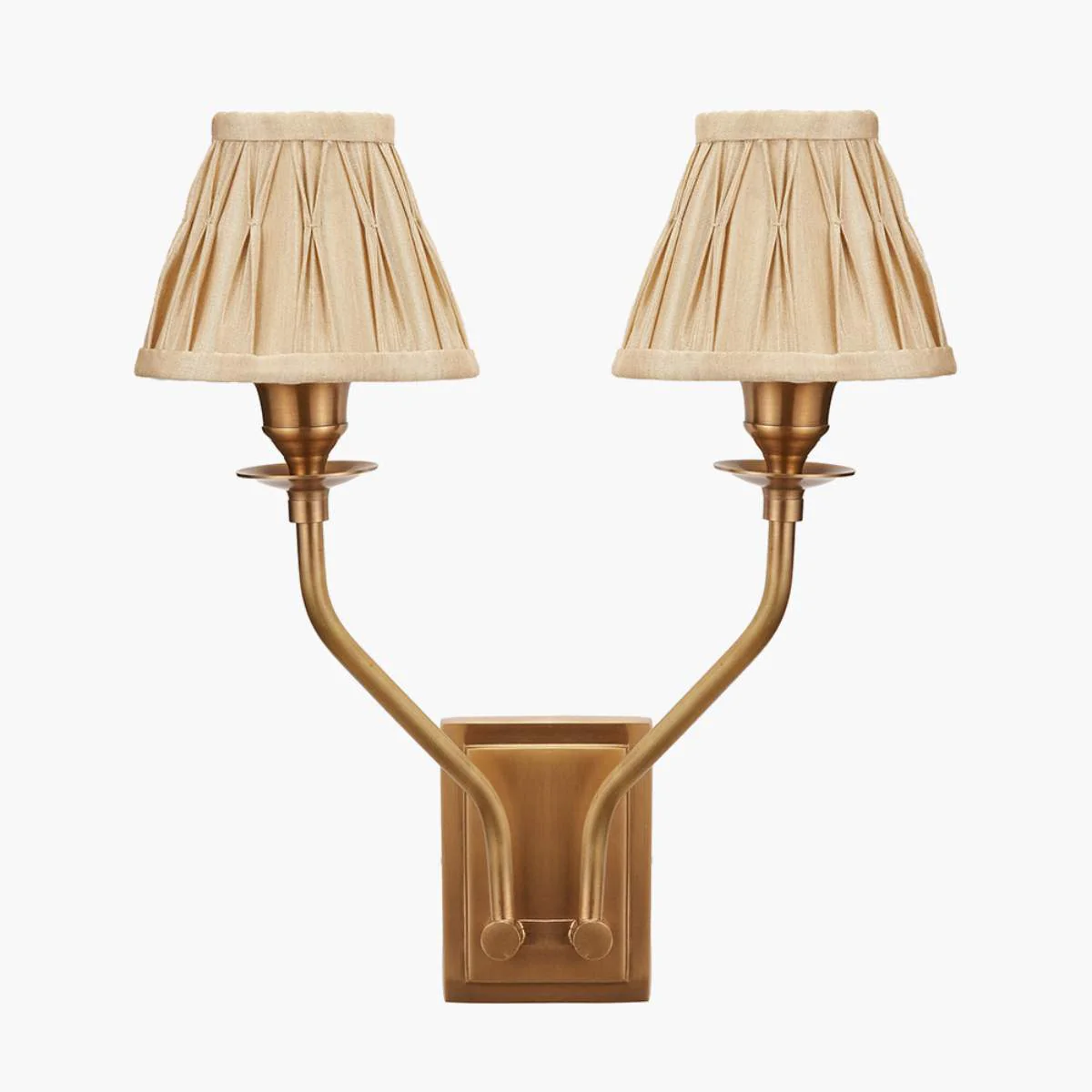 Pacific Lifestyle Tatiana Antique Brass Metal Double Wall Light - Image 7