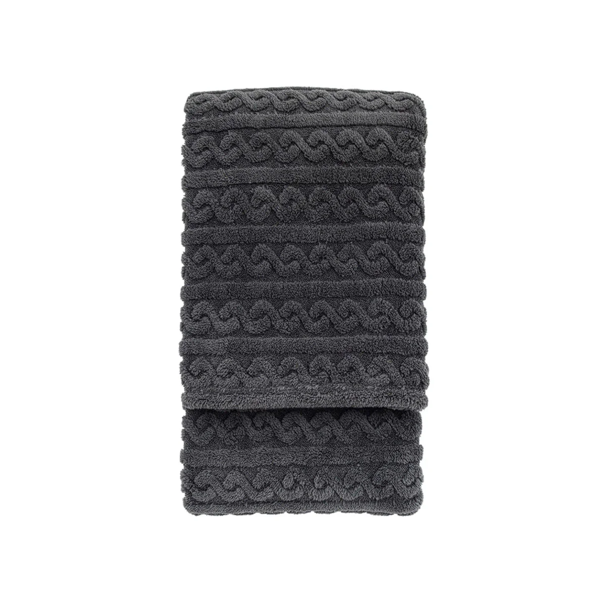 Gallery Direct Textures Twist Knit Grey 130x170cm