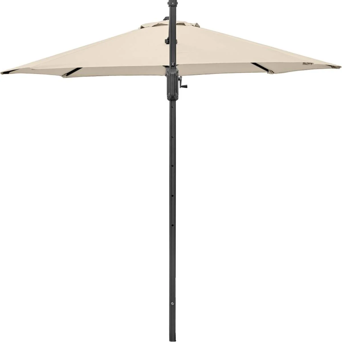 Pacific Lifestyle Voyager T1 3m Round Champagne Free Arm Parasol - Image 2