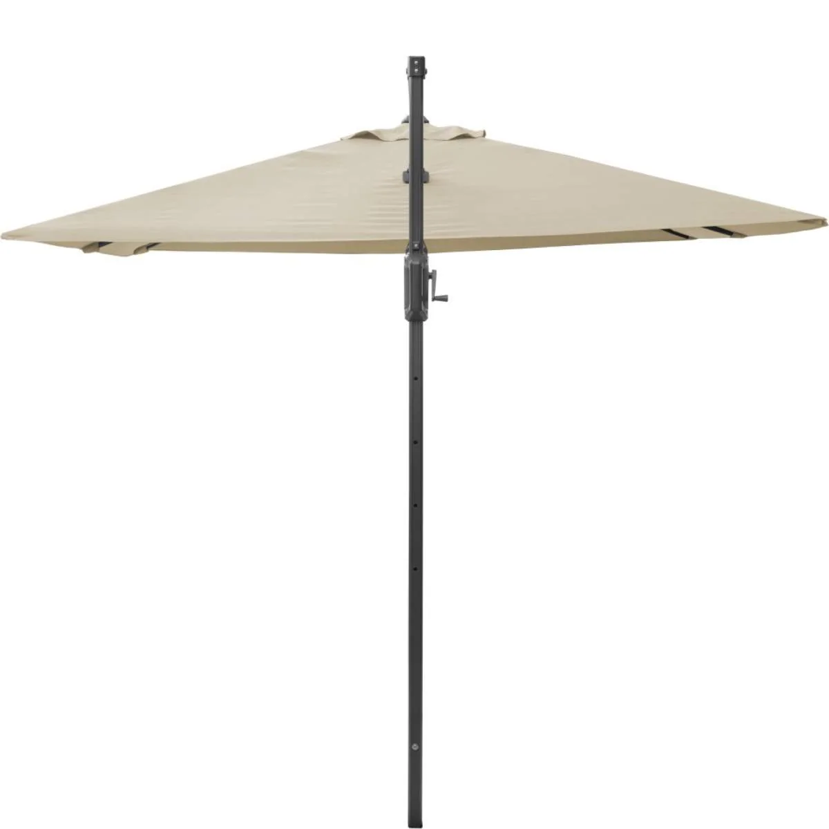 Pacific Lifestyle Voyager T2 2.7m Square Champagne Free Arm Parasol - Image 4