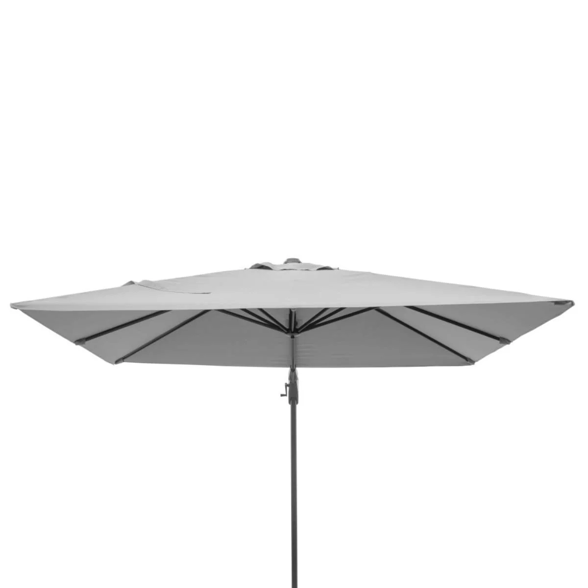 Pacific Lifestyle Voyager T2 2.7m Square Luna Grey Free Arm Parasol - Image 3