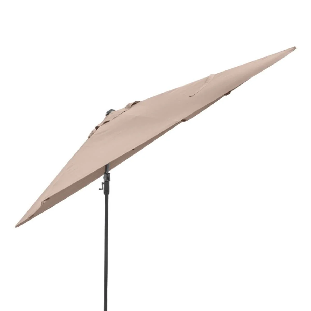 Pacific Lifestyle Voyager T2 2.7m Square Taupe Free Arm Parasol - Image 5