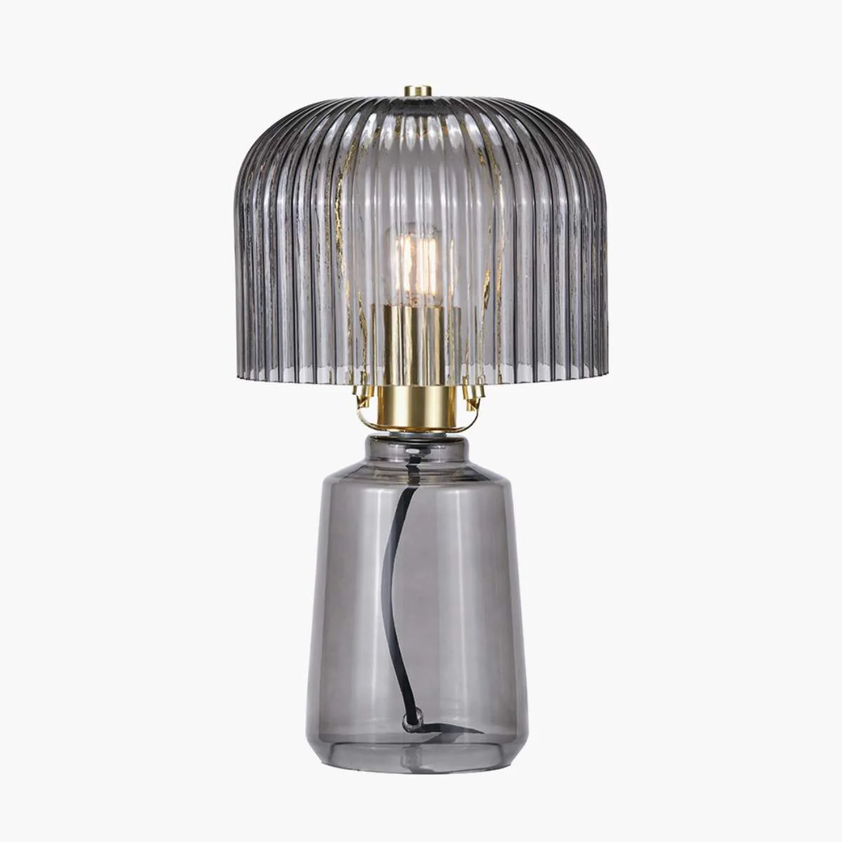 Pacific Lifestyle Zandra Ribbed Glass Table Lamp - Image 10