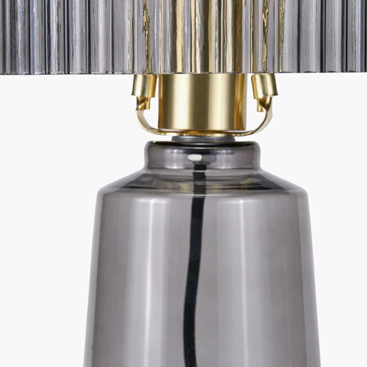 Pacific Lifestyle Zandra Ribbed Glass Table Lamp - Image 16