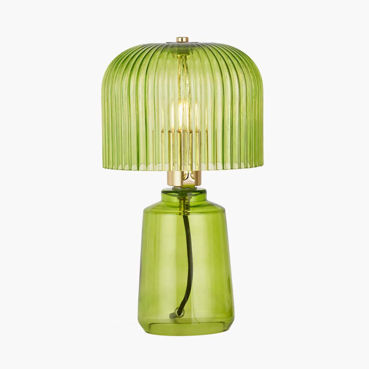 Pacific Lifestyle Zandra Ribbed Glass Table Lamp - Image 18