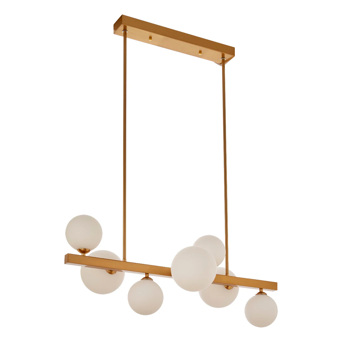 Beaumonde Home Abira Bronze 7 Light Pendant Lamp
