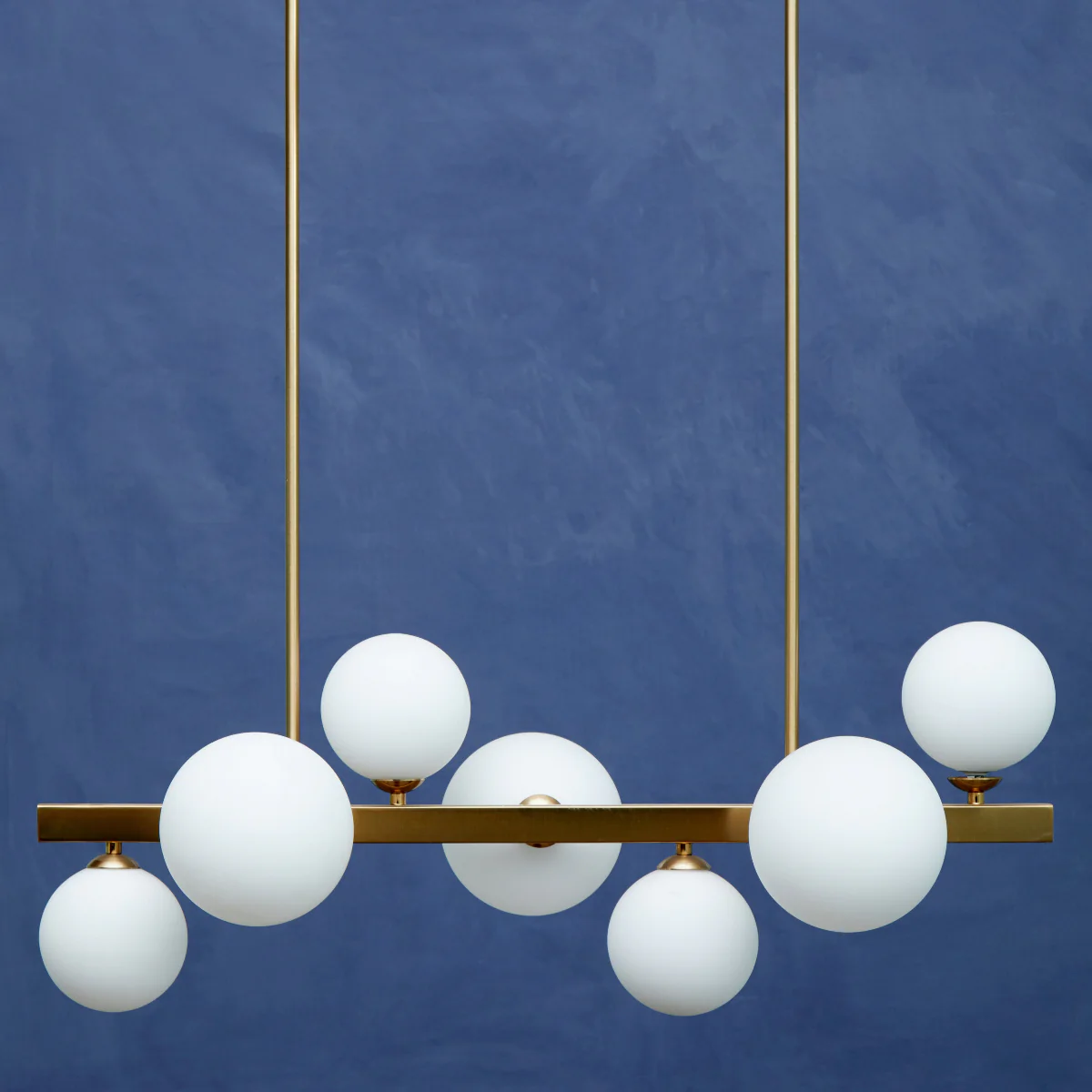 Beaumonde Home Abira Bronze 7 Light Pendant Lamp - Image 6