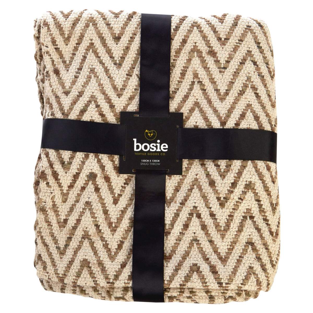 Beaumonde Home Bosie Chevron Woven Throw - Image 3