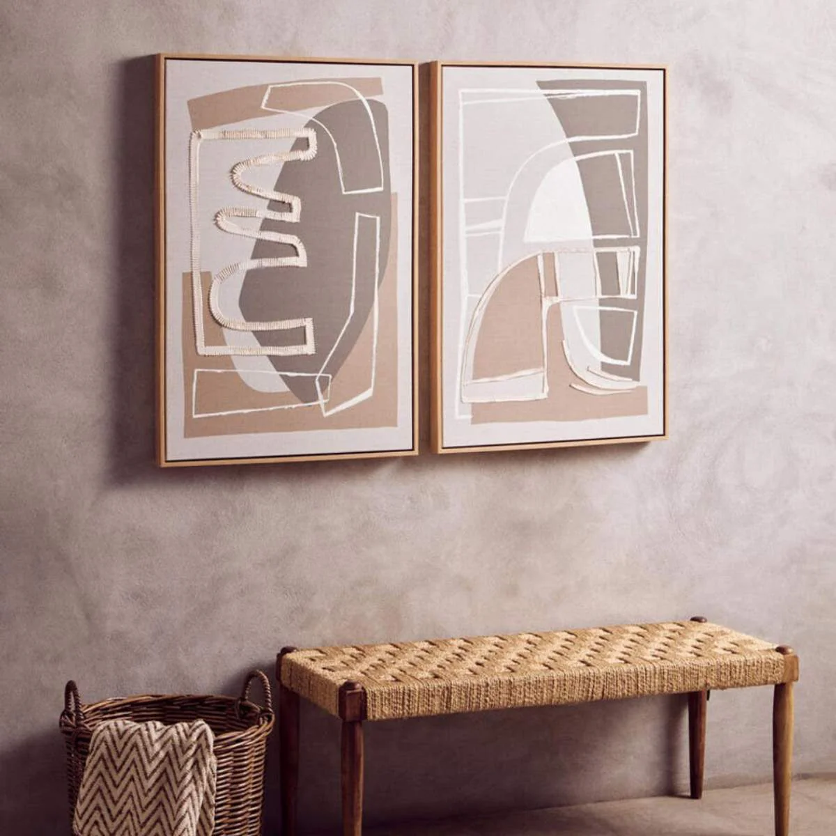 Beaumonde Home Bosie Chevron Woven Throw - Image 7