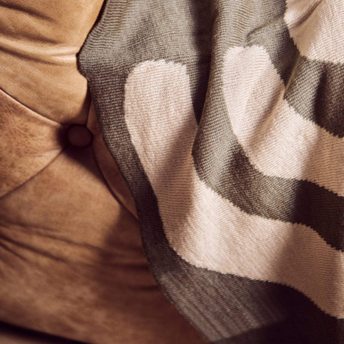 Beaumonde Home Bosie Ozella Natural And Green Throw - Image 15