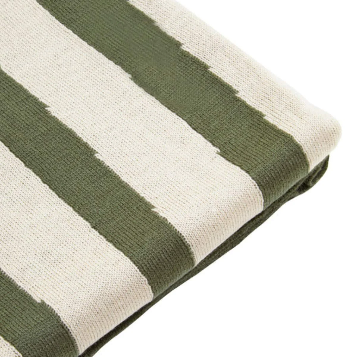 Beaumonde Home Bosie Ozella Natural And Green Throw - Image 4