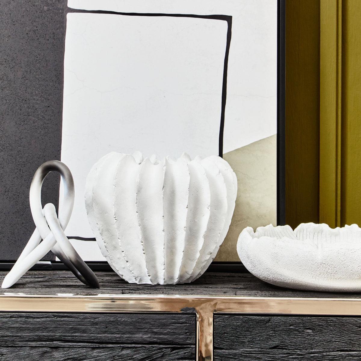 Beaumonde Home Broc White Vase - Image 5