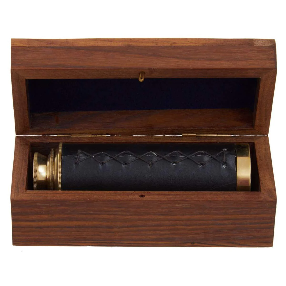Beaumonde Home Churchill Leather Effect Telescope - Image 12
