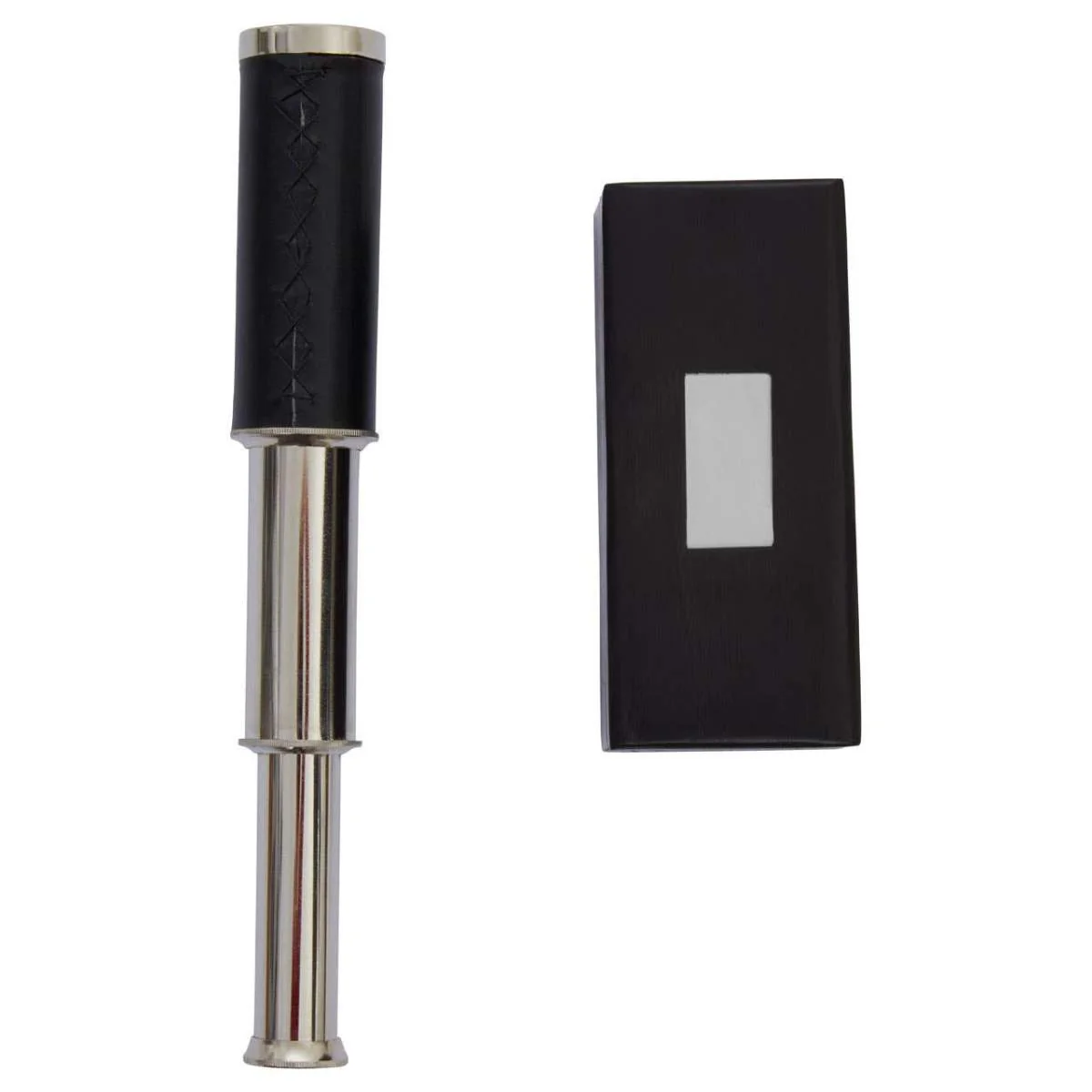 Beaumonde Home Churchill Leather Effect Telescope - Image 2