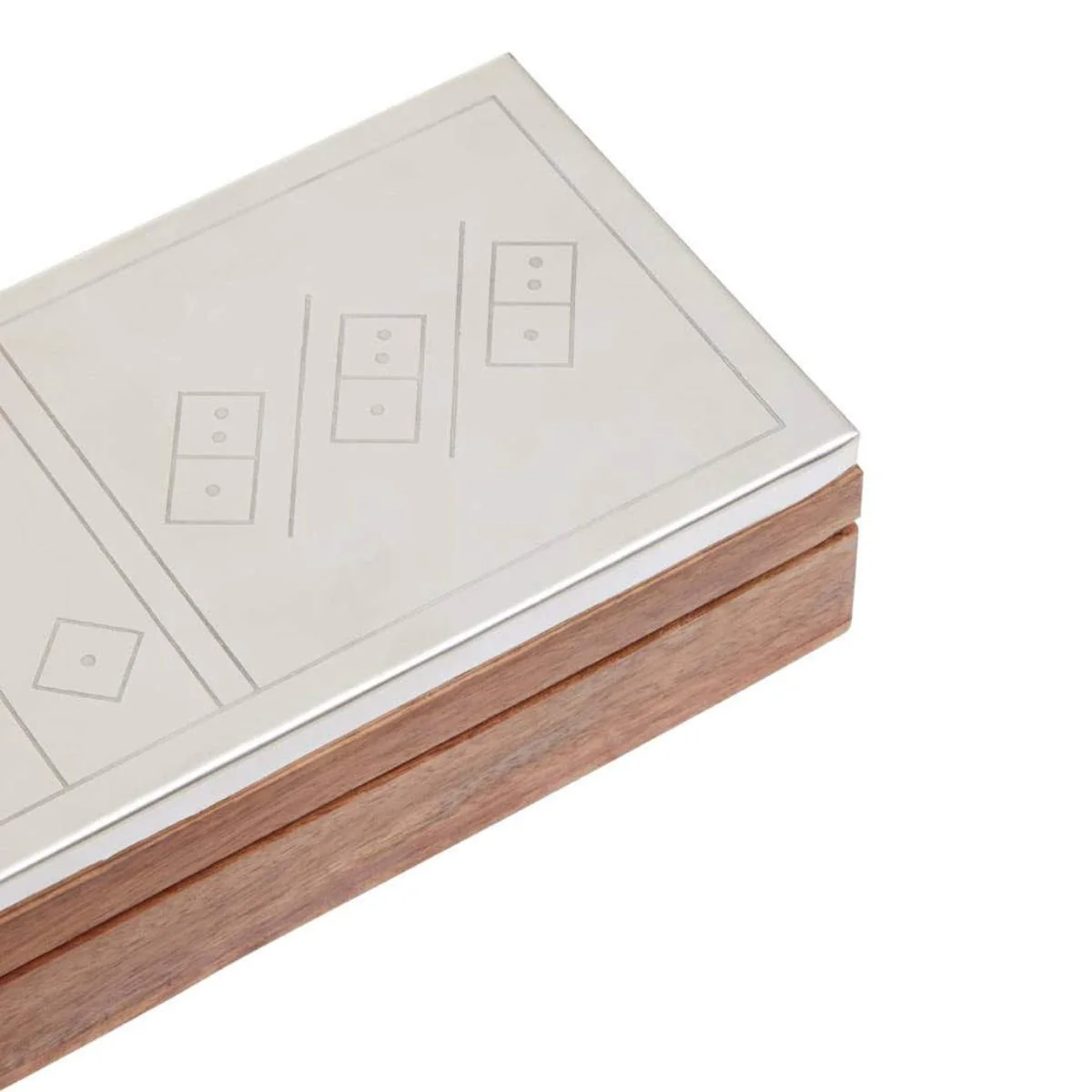 Beaumonde Home Churchill Games 3 In 1 Dominoes Dice and Playing Cards Set - Image 6
