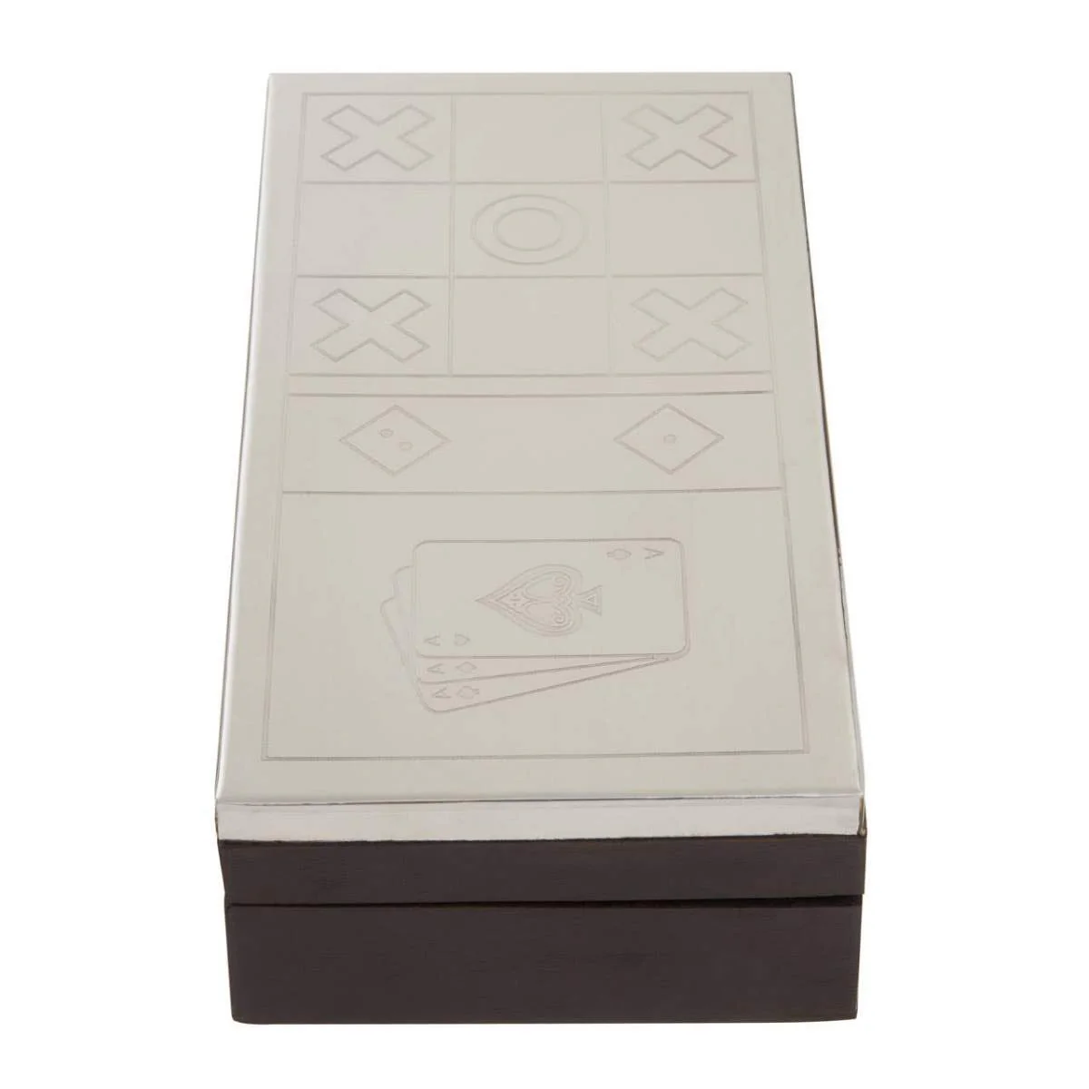 Beaumonde Home Churchill Games 3 In 1 Noughts and Crosses Dice and Playing Cards Set - Image 6